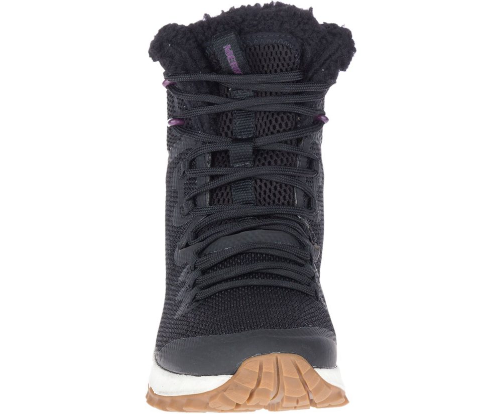 Merrell Støvler Dame - Bravada Knit Polar Waterproof - Sort - NTX451768